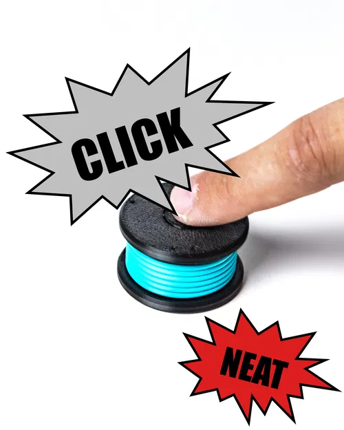Filament Spool Clicker - Món đồ chơi fidget hình cuộn chỉ độc đáo - Image 1