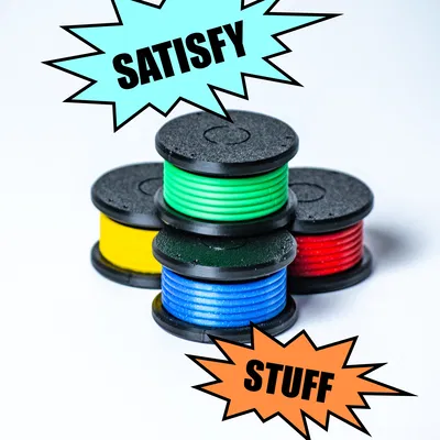 Filament Spool Clicker - Món đồ chơi fidget hình cuộn chỉ độc đáo