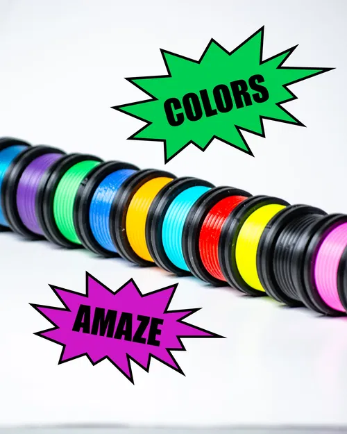 Filament Spool Clicker - Món đồ chơi fidget hình cuộn chỉ độc đáo - Image 4