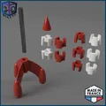 Mô hình tên lửa Tintin tự lắp ráp (DIY Model Kit) - Thumbnail 2