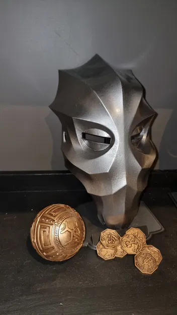 Mô hình 3D mặt nạ Dragon Priest Skyrim (Dukaan, Ahzidal, Zahkriisos) - Image 1