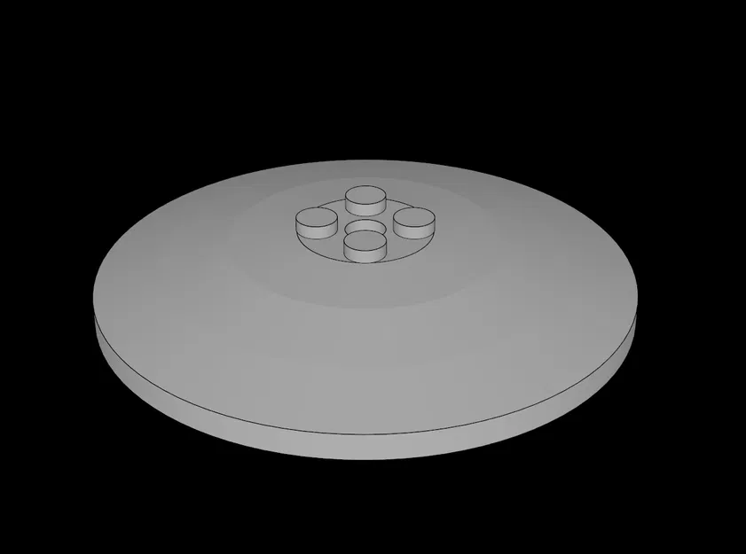 Mô hình đĩa 8x8 tương thích LEGO cho dân chơi mô hình 3D - Image 1