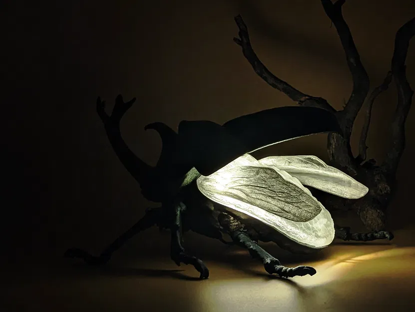 Đèn trang trí hình bọ hung Rhino Beetle - Image 2