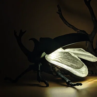 Đèn trang trí hình bọ hung Rhino Beetle