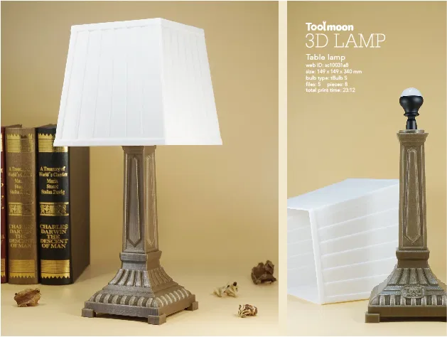Mẫu in 3D đèn để bàn (Table Lamp) độc đáo - Image 1