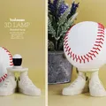 Đèn trang trí hình bóng chày (Baseball Lamp) - Thumbnail 1