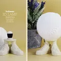 Đèn trang trí hình bóng chày (Baseball Lamp) - Thumbnail 2