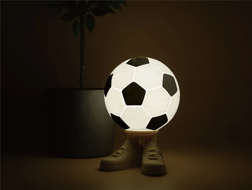Đèn Ngủ Hình Quả Bóng Đá (Football Lamp) - Image 3