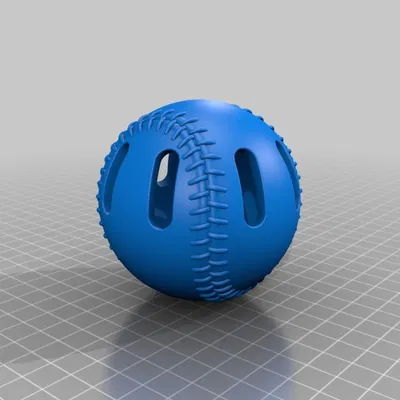 Mô hình quả bóng Wiffle Ball in 3D: Hướng dẫn in chi tiết