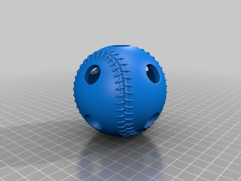 Mô hình quả bóng Wiffle Ball in 3D: Hướng dẫn in chi tiết - Image 3