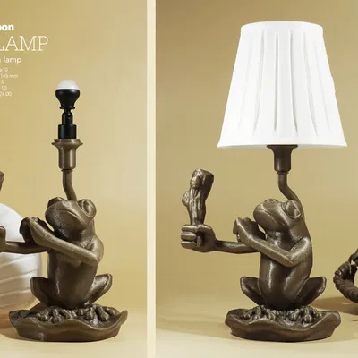 Mô hình đèn ếch Focus Frog Lamp độc đáo