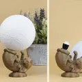 Đèn ngủ hình mèo (Cat Lamp) in 3D độc đáo - Thumbnail 1