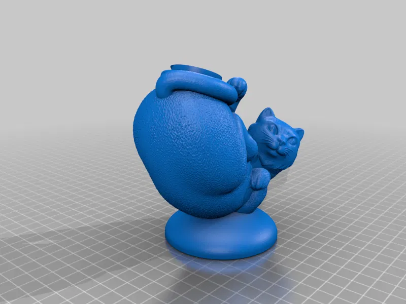 Đèn ngủ hình mèo (Cat Lamp) in 3D độc đáo - Image 5