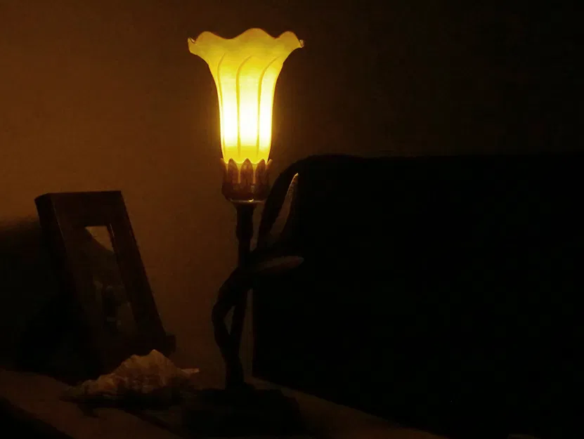 Đèn nghệ thuật Art Nouveau Lily Lamp 2 - Image 3