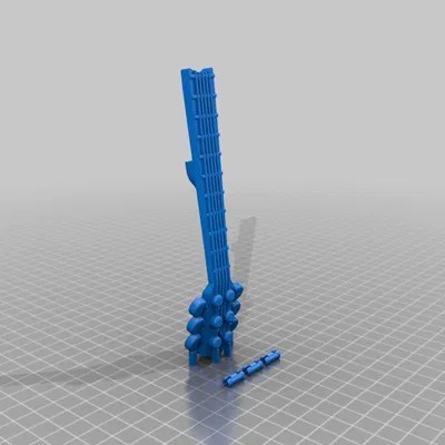 Đèn trang trí hình guitar (Guitar Lamp) - In 3D độc đáo