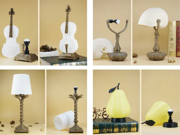 Mẫu đèn hoa (flower lamp) in 3D tinh tế - Image 3