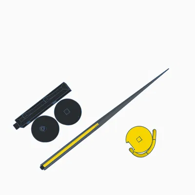 Mô hình đuôi Disassembly Drone và một số phụ kiện (MURDER DRONES)