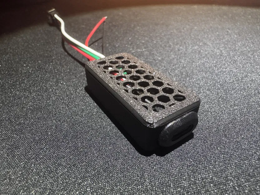 Vỏ Bảo Vệ ESP32 C3 Supermini WLED Thiết Kế Tổ Ong Tản Nhiệt Tốt - Image 1