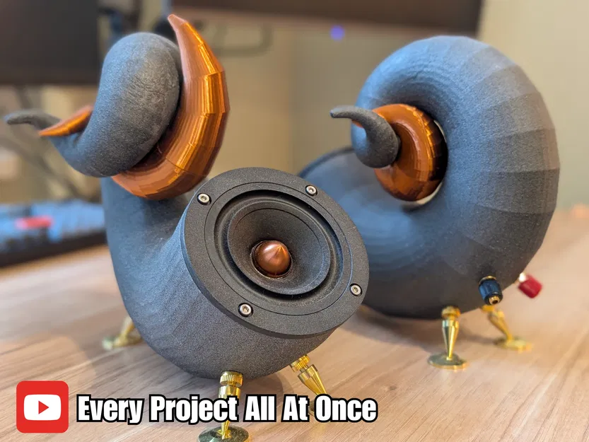 Loa xoắn ốc DIY độc đáo (Unique DIY Spiral Speakers) - Image 1
