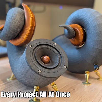 Loa xoắn ốc DIY độc đáo (Unique DIY Spiral Speakers)