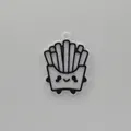 Móc khóa khoai tây chiên 3D dễ thương (Cute French Fries Keychain) - Thumbnail 1