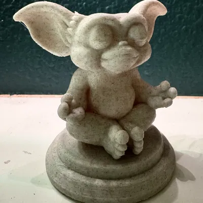 Mô hình 3D Gizmo thiền định (Gremlins) trang trí cực chất