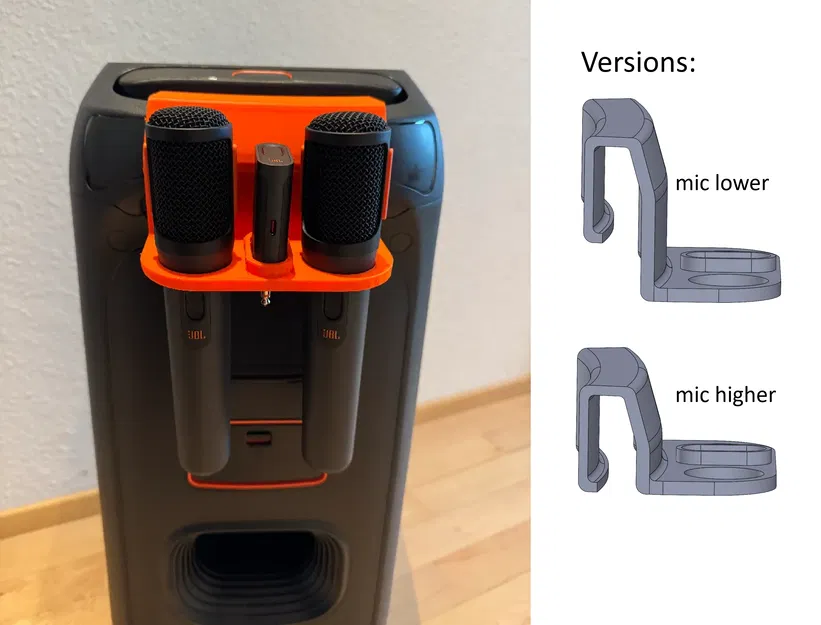 Giá đỡ Micro cho JBL Partybox 320 - Image 1