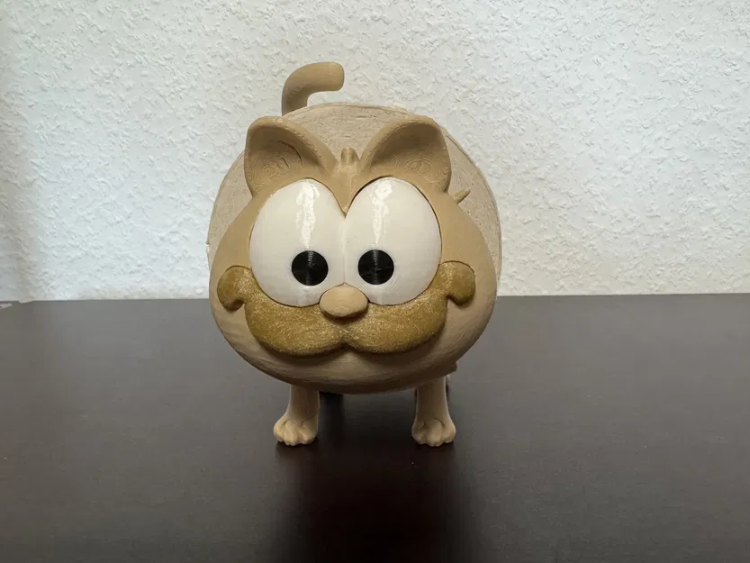 Giá đỡ giấy vệ sinh hình chú mèo ngộ nghĩnh - Mô hình in 3D độc đáo - Image 3