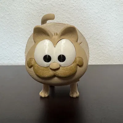 Giá đỡ giấy vệ sinh hình chú mèo ngộ nghĩnh - Mô hình in 3D độc đáo