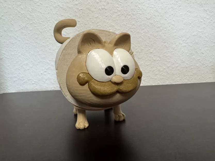 Giá đỡ giấy vệ sinh hình chú mèo ngộ nghĩnh - Mô hình in 3D độc đáo - Image 4