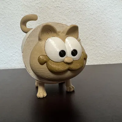 Giá đỡ giấy vệ sinh hình chú mèo ngộ nghĩnh - Mô hình in 3D độc đáo