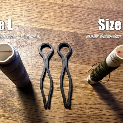 Kẹp giữ chỉ may (Sewing Spool Clip) - Giải pháp ngăn nắp cho bàn may