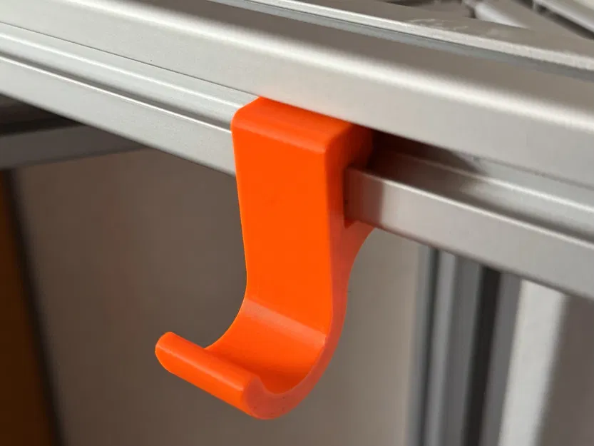 Móc treo đồ đa năng cho khung nhôm định hình Bosch 30x30 và 40x40 - Image 1