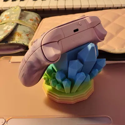 Đế giữ tay cầm Xbox hình tinh thể (Crystal Xbox Controller Stand)