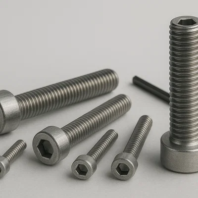 Bộ Bu Lông M3x0.5, M4x0.7 (Dài 5–30mm, 6–40mm) Đầu Lục Giác Chìm
