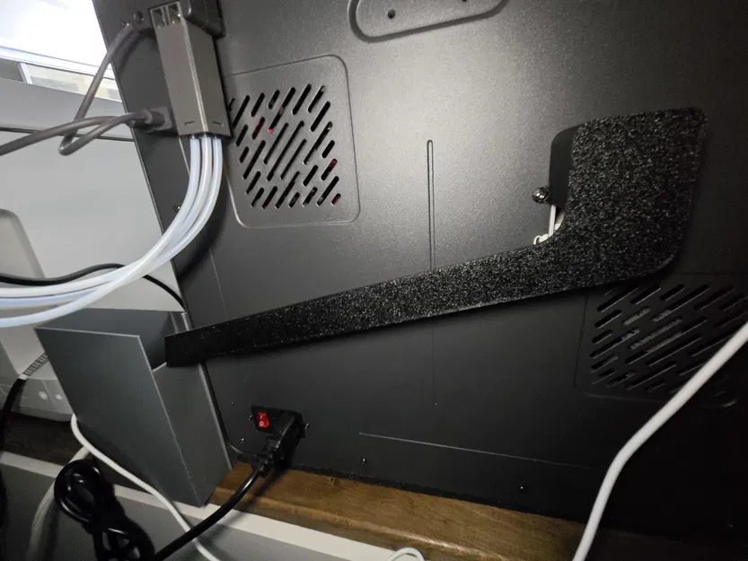 Máng xả rác và Thùng đựng rác bên phải cho Anycubic Kobra S1 - Image 1