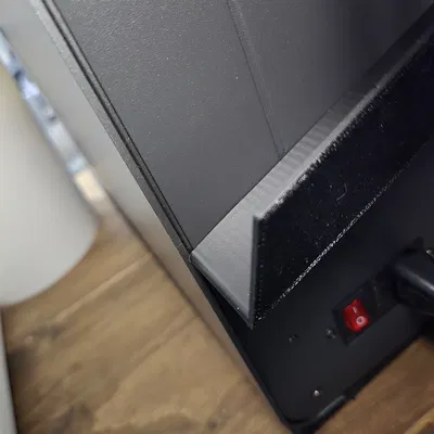 Máng xả rác và Thùng đựng rác bên phải cho Anycubic Kobra S1