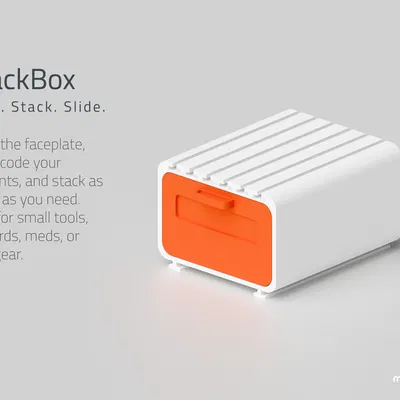 StackBox - Hộp đựng đa năng, nhỏ gọn và có thể xếp chồng