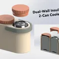 Ốp Giữ Nhiệt Cho Lon (Bộ 2 cái) - Insulated Can Cooler - Thumbnail 1