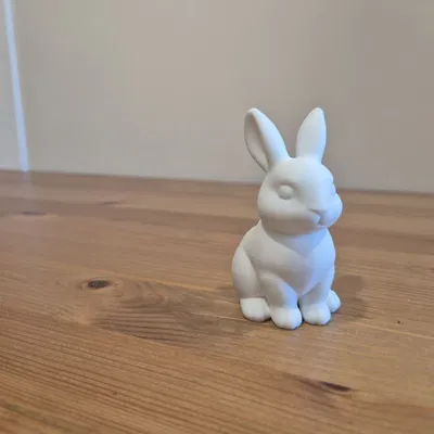 Mô hình chú thỏ xinh xắn trang trí (Cute Easter Bunny) - In không cần support