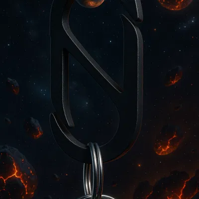 Móc khóa S-Hook Carabiner 3D - Thiết kế thông minh, đa năng, dễ in