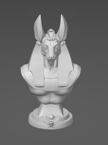 Mô hình tượng thần Anubis 3D: Tinh xảo và dễ in cho mọi không gian - Image 2