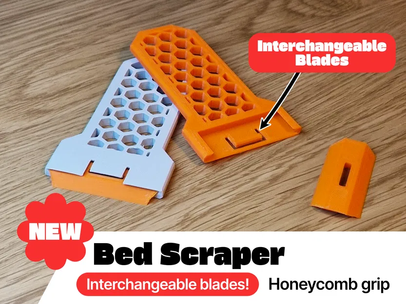 Dụng cụ cạo bàn in có thể thay thế lưỡi dao / Lưỡi dao in 3D - Image 1