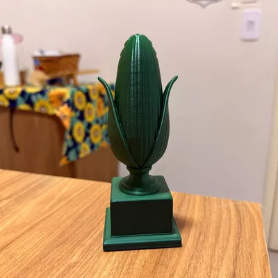 Mô hình Cúp Hình Bắp Ngô in 3D