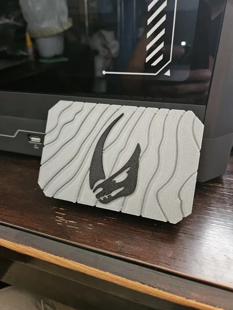 Nắp che màn hình Elegoo Centauri phong cách Beskar Mudhorn - Image 1