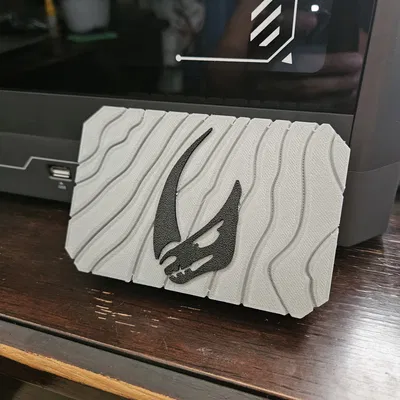 Nắp che màn hình Elegoo Centauri phong cách Beskar Mudhorn