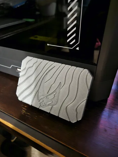 Nắp che màn hình Elegoo Centauri phong cách Beskar Mudhorn - Image 2