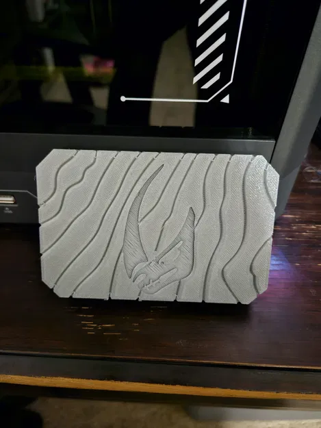 Nắp che màn hình Elegoo Centauri phong cách Beskar Mudhorn - Image 3