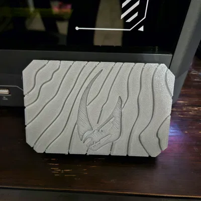 Nắp che màn hình Elegoo Centauri phong cách Beskar Mudhorn