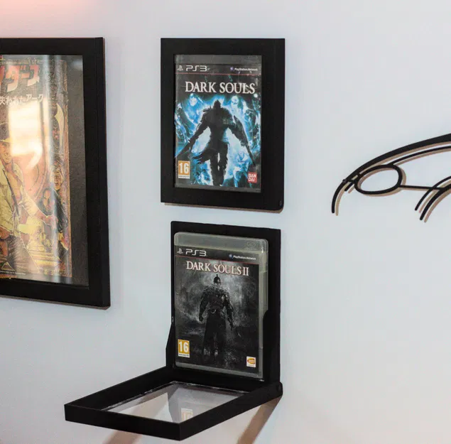 Khung Trưng Bày QuickFlip – Giá Treo Tường Cho Đĩa Game PlayStation & Xbox - Image 1